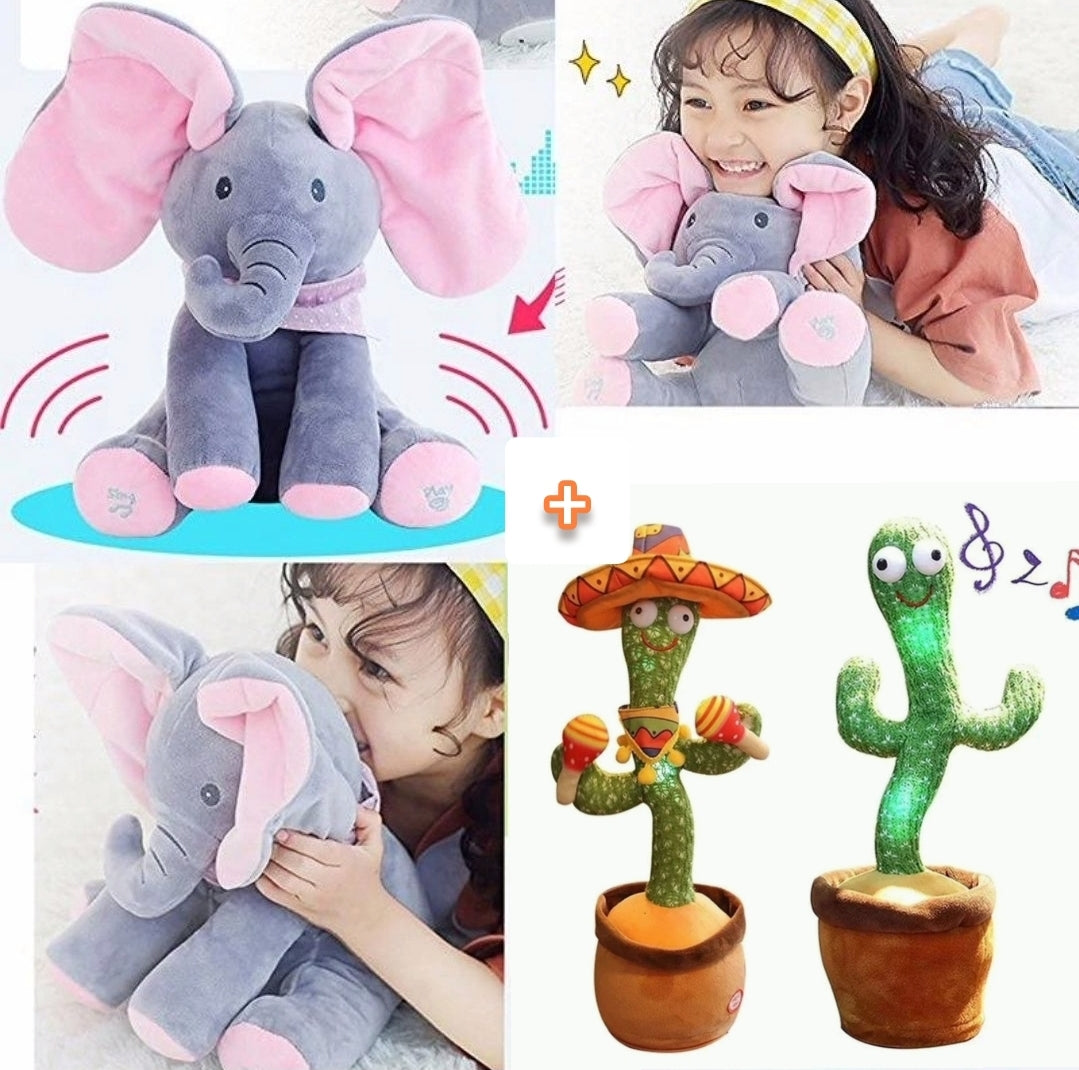 FLAPPY + RAZIGRANI KAKTUS Flappy peva i svira muziku, Kaktus igra i ponavlja vase reci. Interaktivno, zabavno i edukativno!