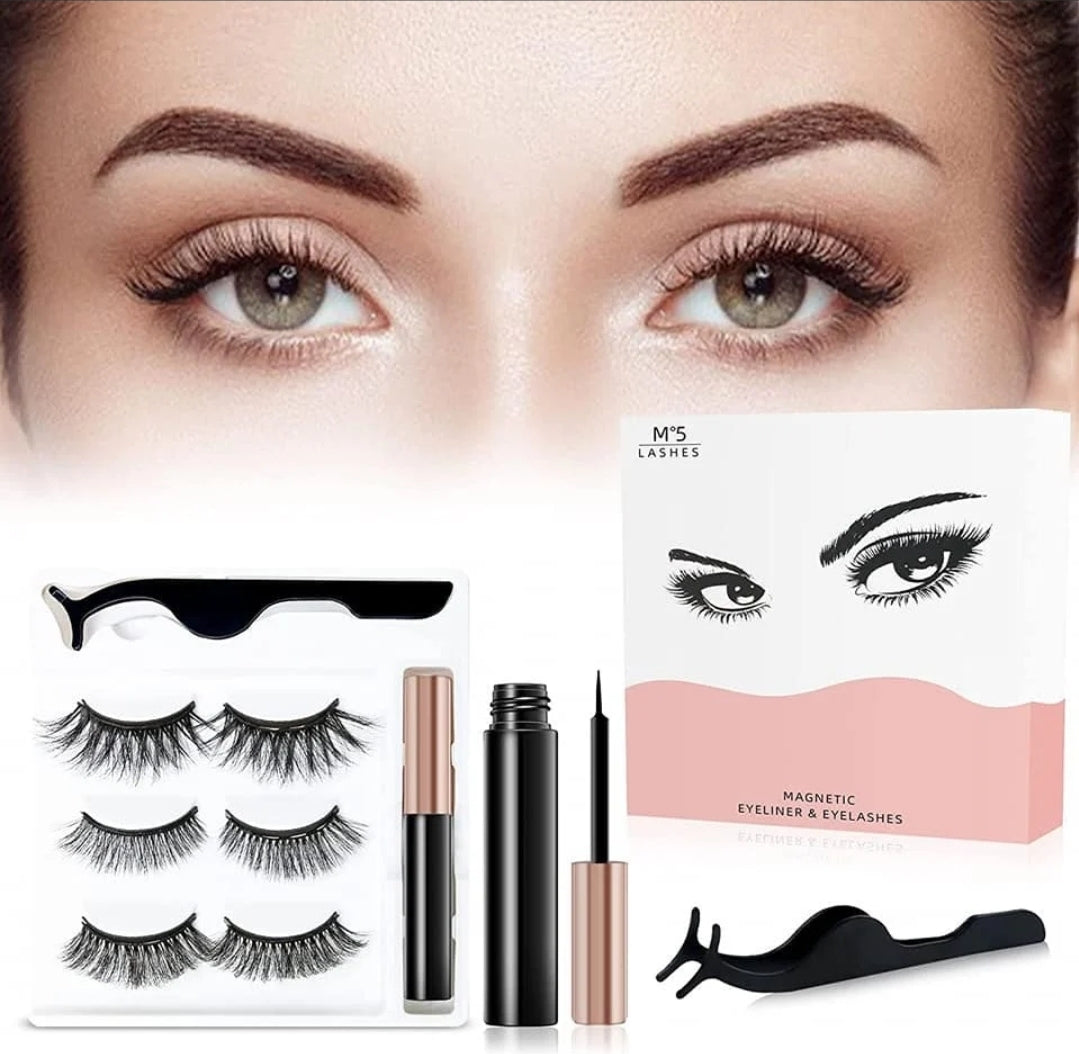 LUXEYE – Magnetne trepavice + ajlajner