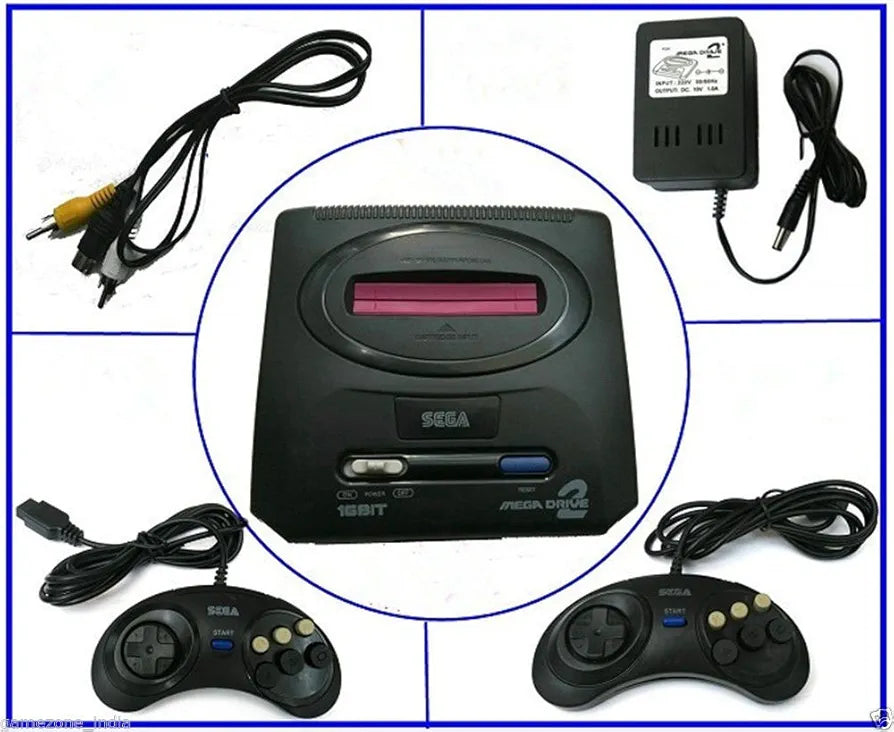 Sega Mega Drive II 368 igrica