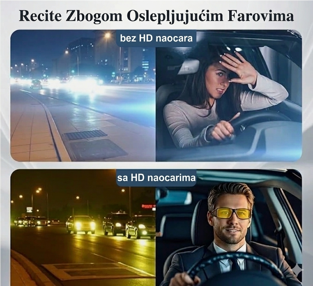 VISION HD NAOČARE – Naočare za noćnu vožnju