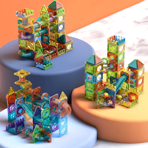 Magnetni Blokovi za Decu (45 delova) - Igračka za Kreativnost i Razvoj