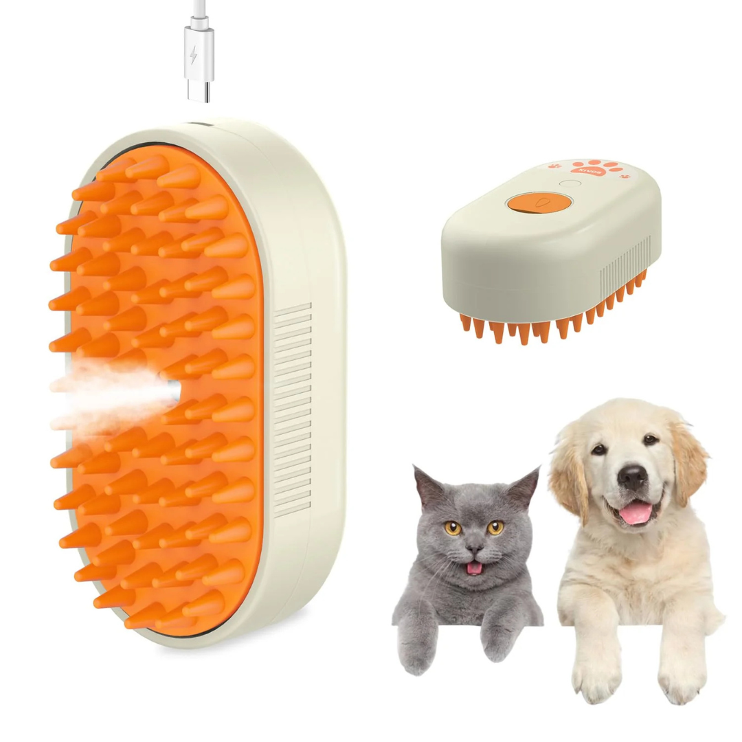 SPAPET – Masažna četka sa sprejem za kućne ljubimce