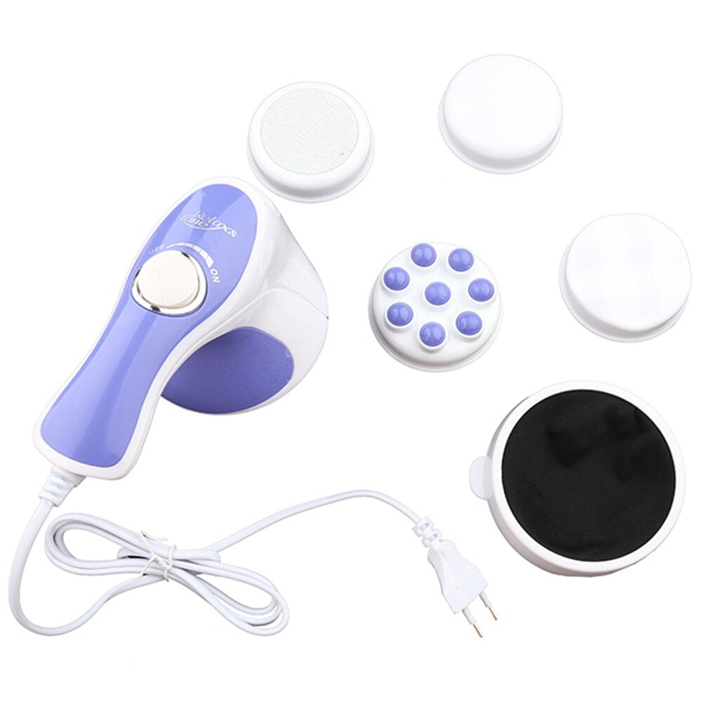 Relax Spin Tone Masažer sa 5 nastavaka! 4 za masažu i 1 za negu peta