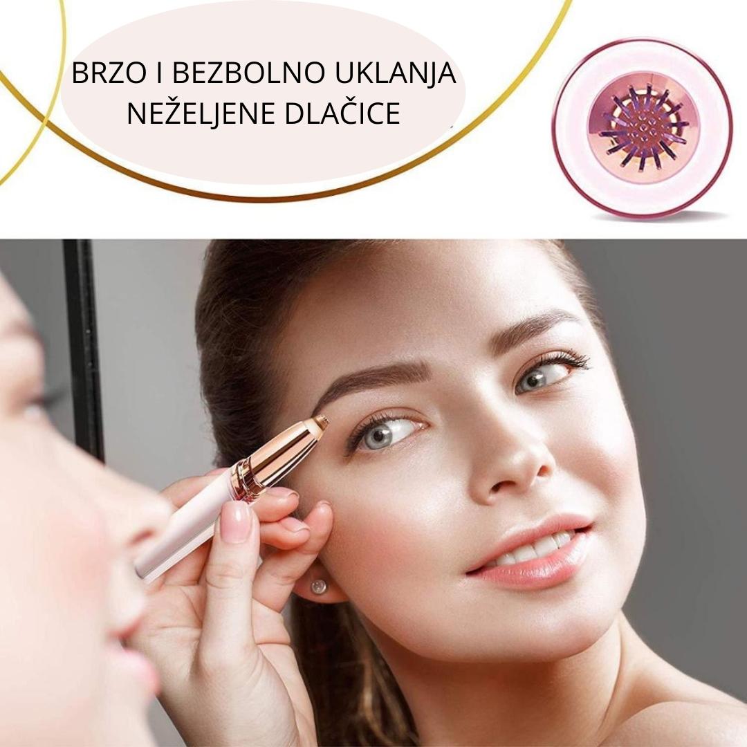 EPILATOR za Održavanje Obrva - Glatka Koža bez Napora (ima punjac)