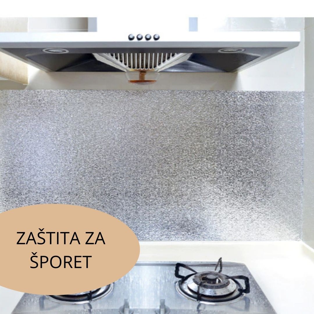 ALUFOLIJA 1+1 PONUDA - Folija za zaštitu kuhinjskih elemenata