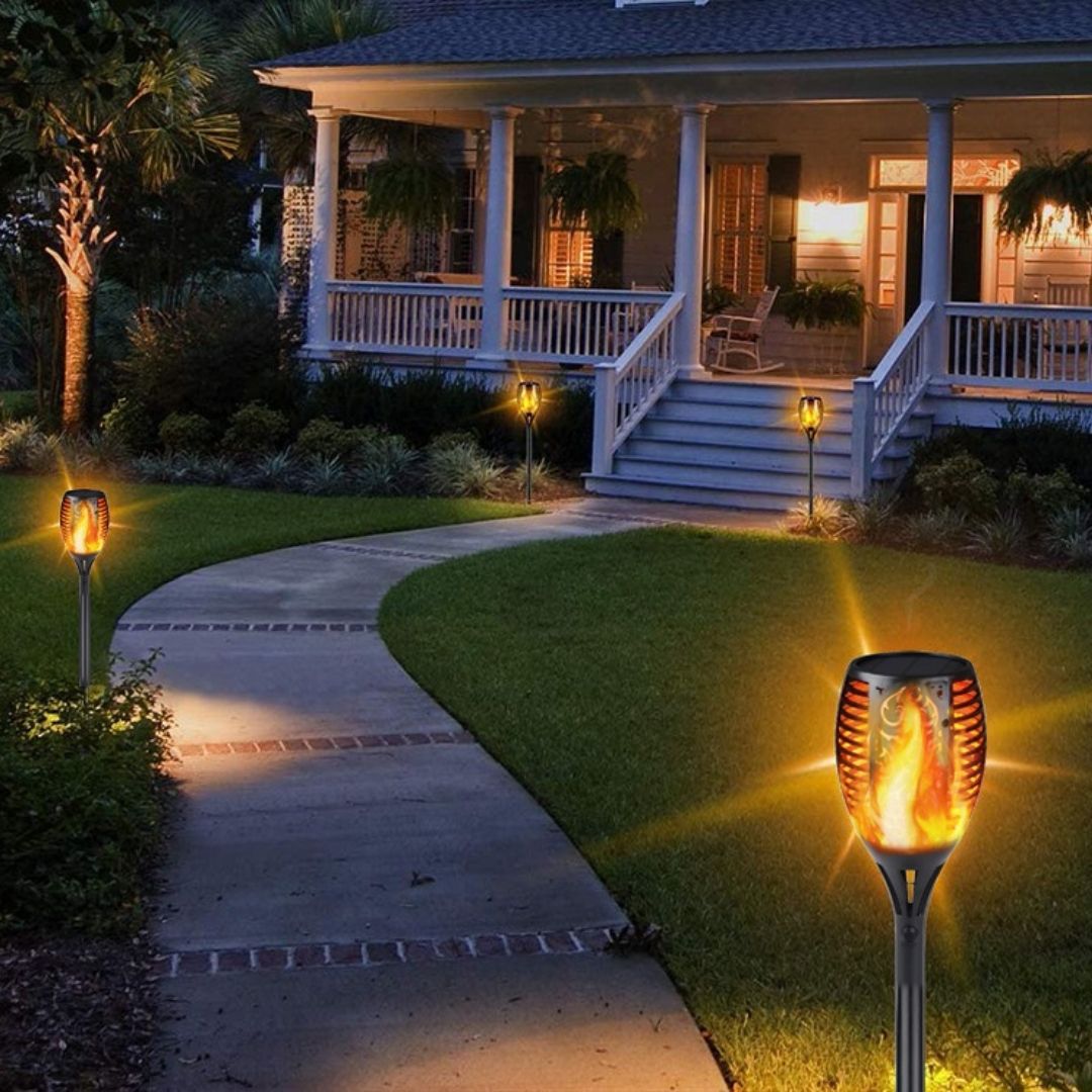 BAKLJA – Solarna lampa za dvorište. VELIKA!! 51 CM