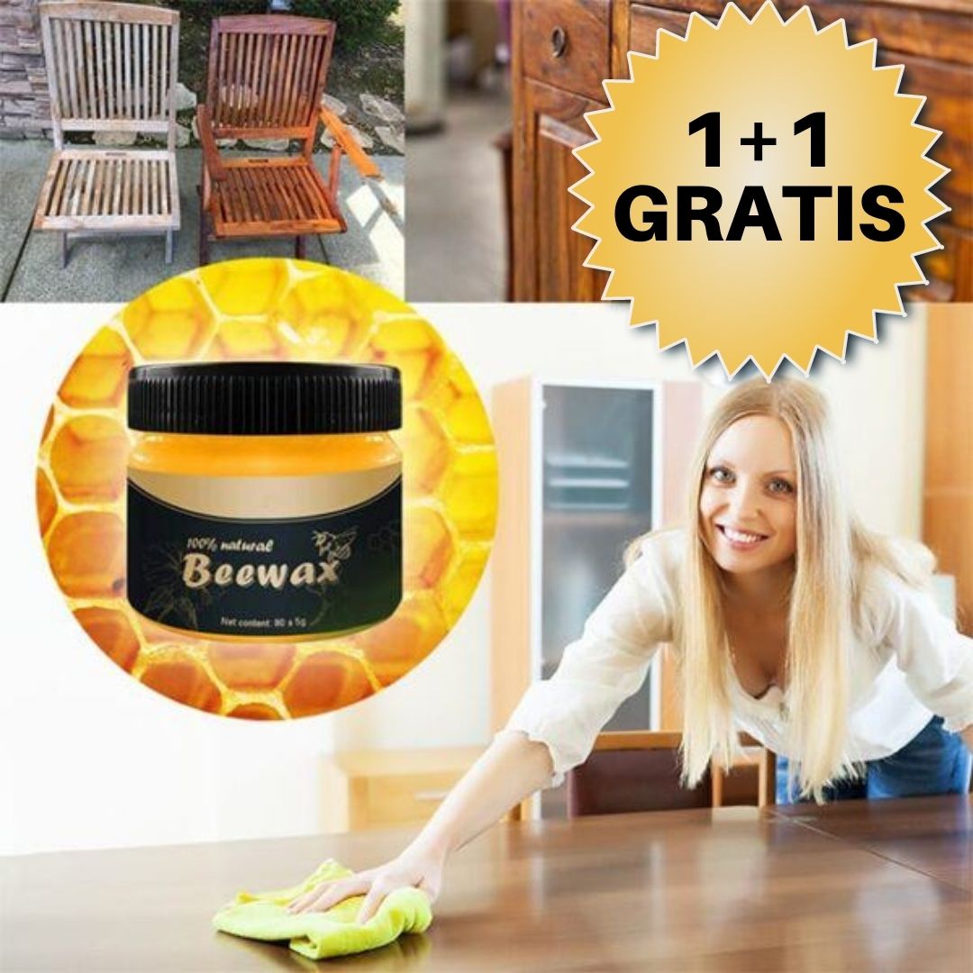 BEEWAX 1+1 GRATIS - Prirodni vosak za poliranje drvenih površina