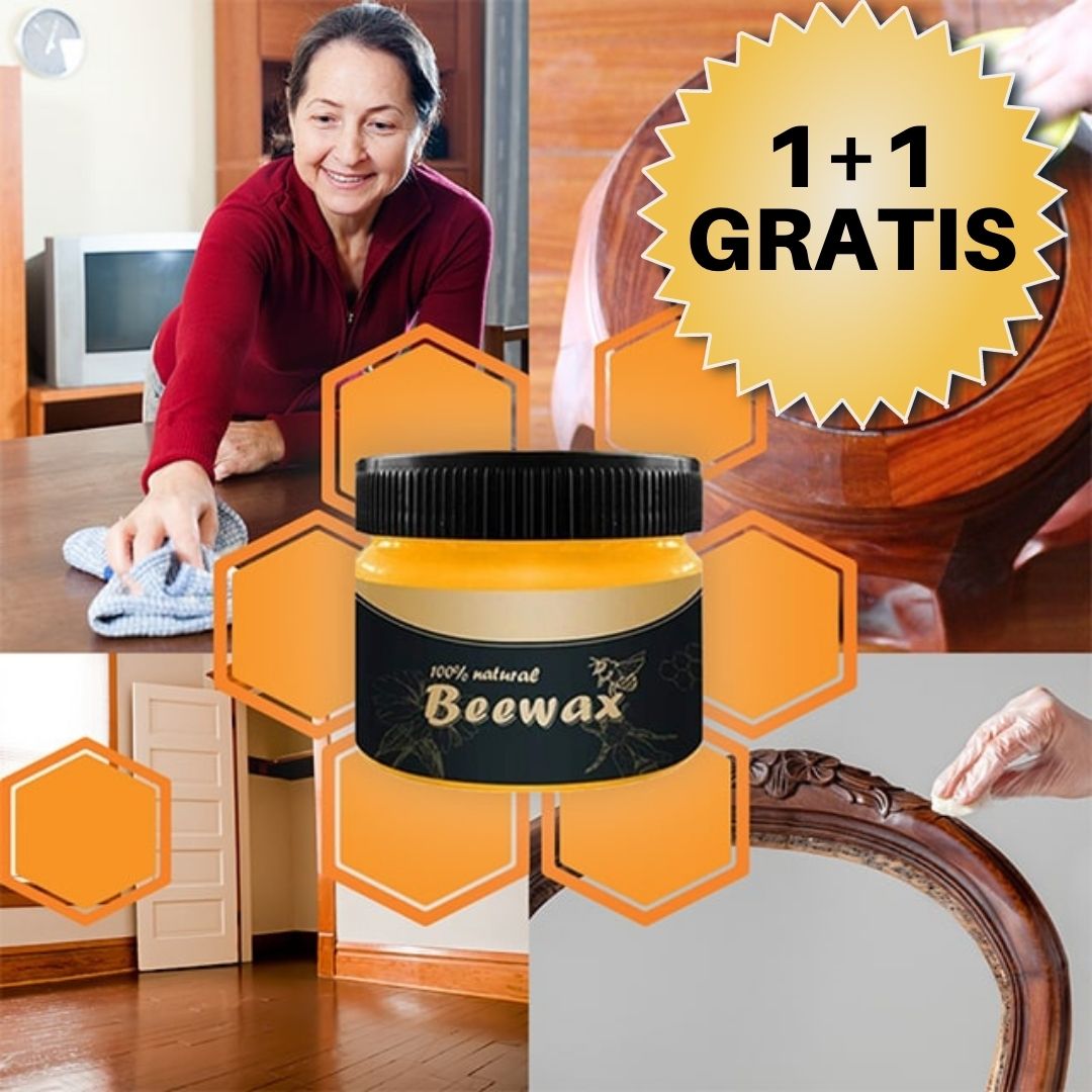 BEEWAX 1+1 GRATIS - Prirodni vosak za poliranje drvenih površina