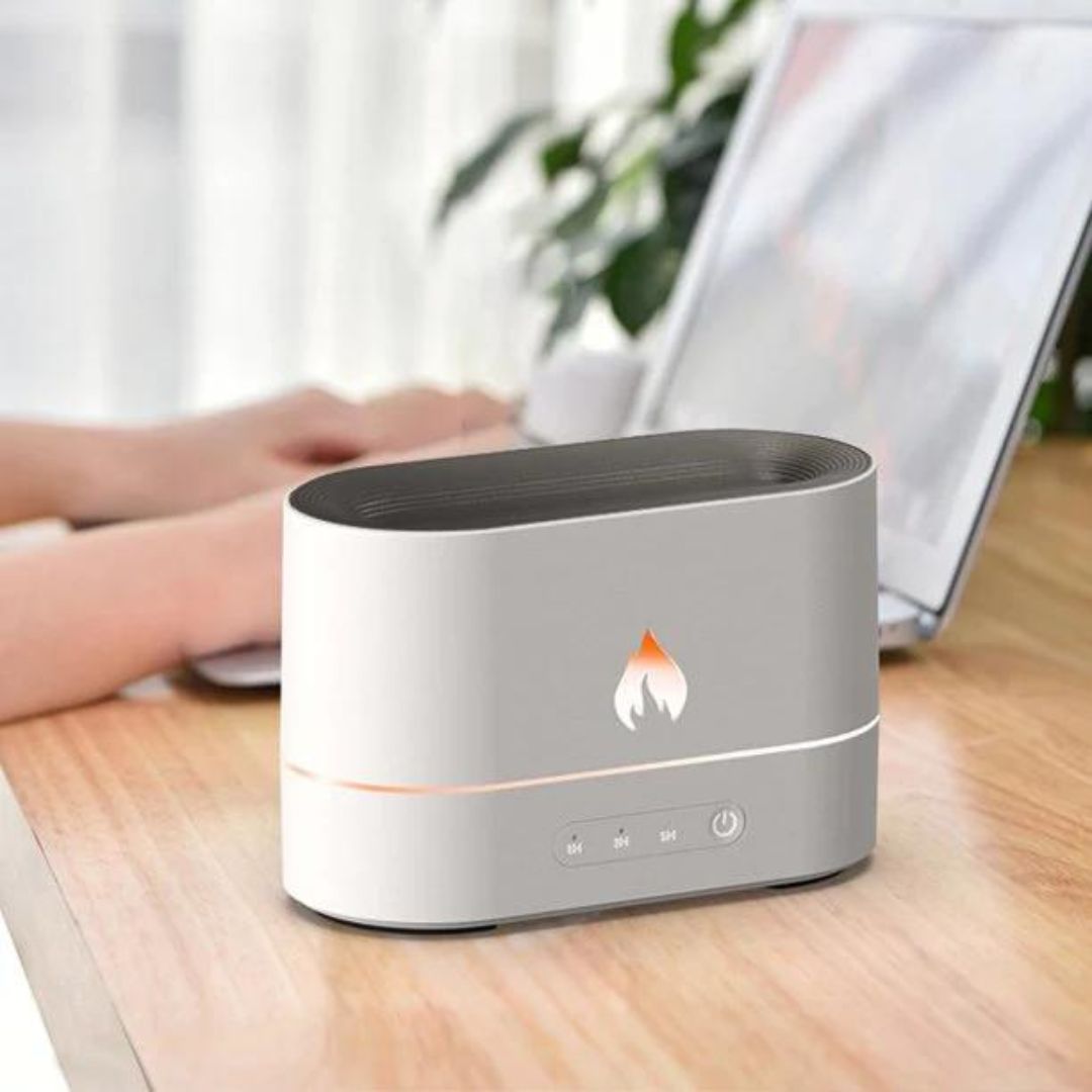 LOVE FLAME DIFUZER – Aroma difuzer sa efektom plamena