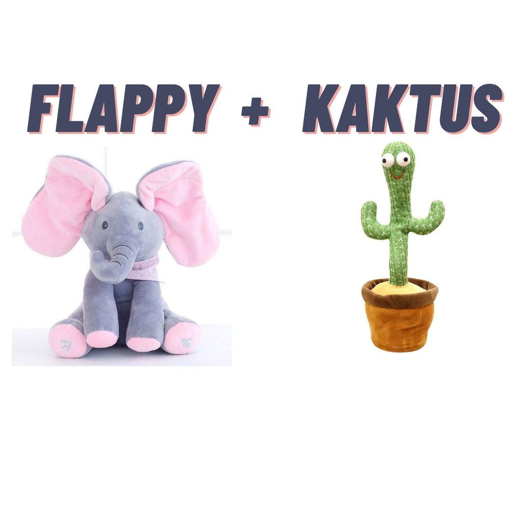 FLAPPY + RAZIGRANI KAKTUS Flappy peva i svira muziku, Kaktus igra i ponavlja vase reci. Interaktivno, zabavno i edukativno!