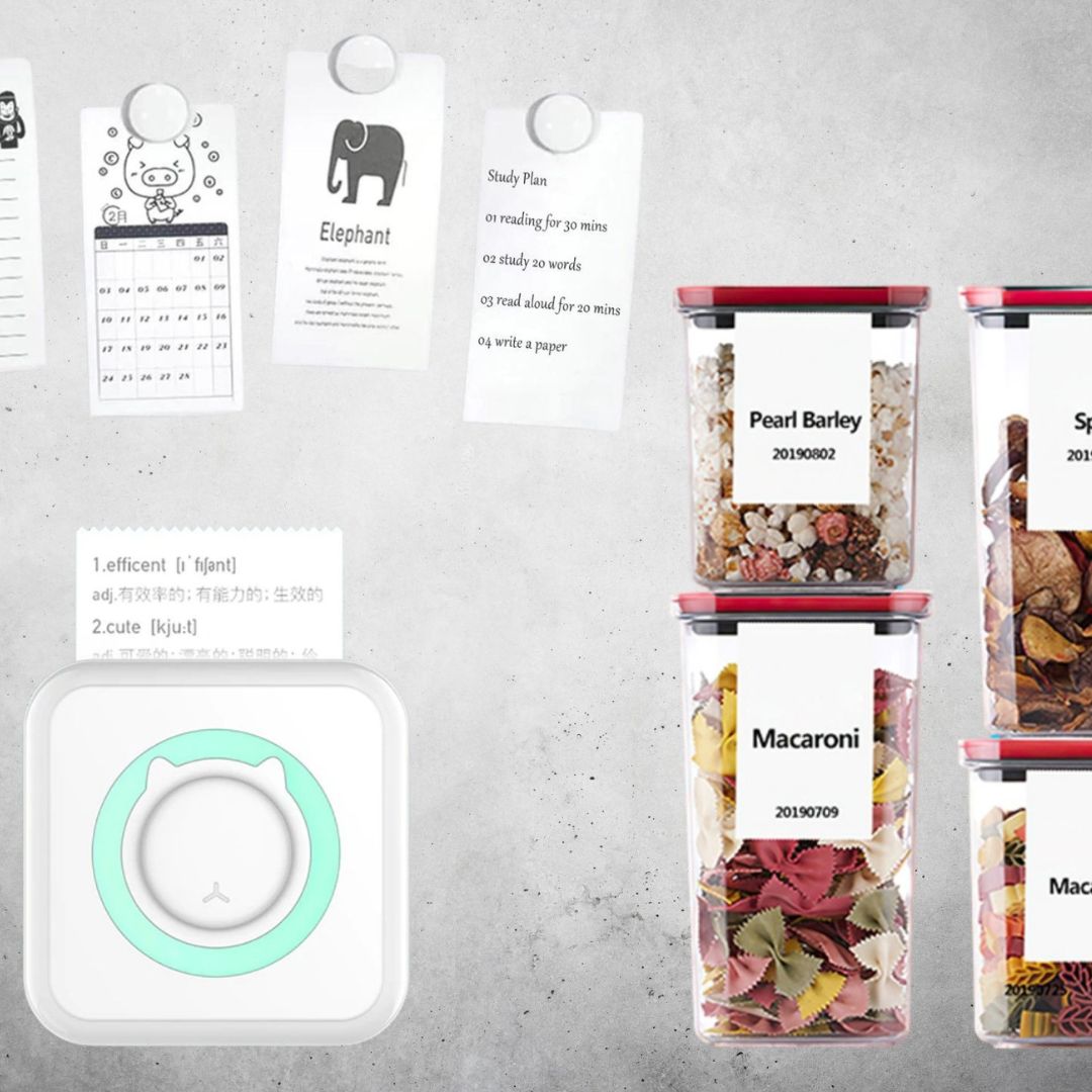 MINIPRINT Prenosni mini štampač za telefon + 2 x papir rolne