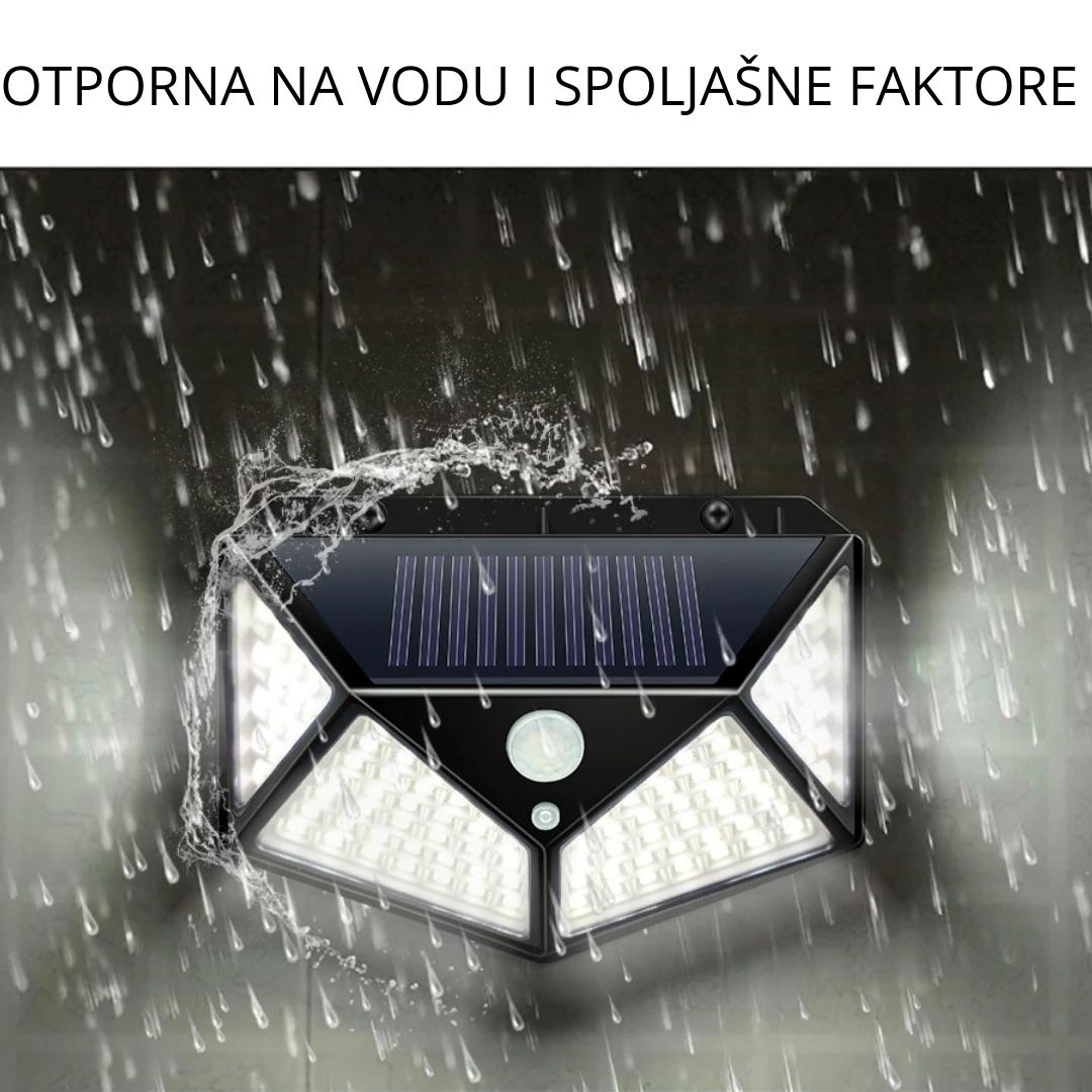 SOLAR 100 – Solarna LED zidna lampa. 2 x komada !!