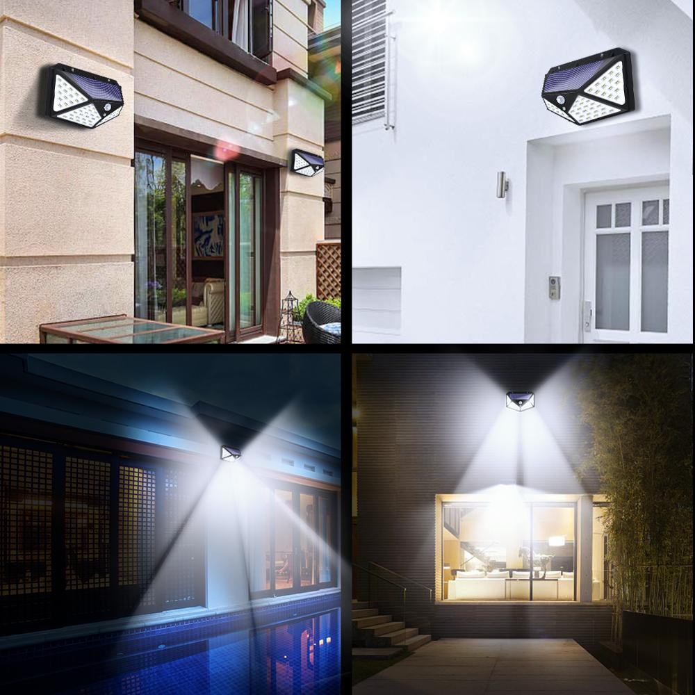 SOLAR 100 – Solarna LED zidna lampa. 2 x komada !!