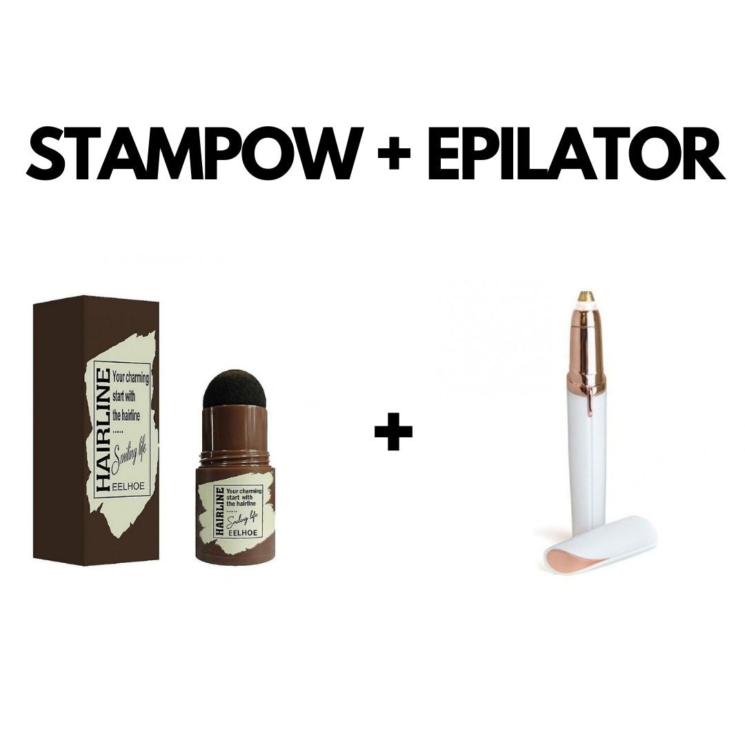 STAMPOW + EPILATOR – Komplet BEAUTY program za negu i održavanje obrva