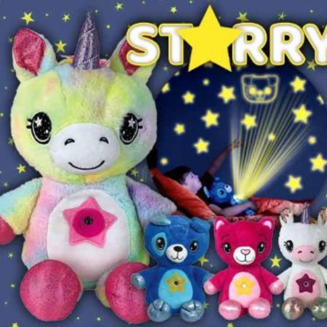 STARBELLY – Plišana igračka sa zvezdanim svetlećim projektorom