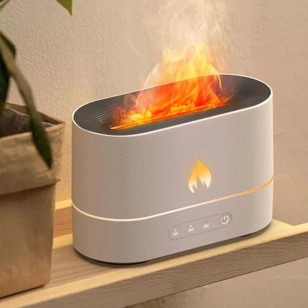 LOVE FLAME DIFUZER – Aroma difuzer sa efektom plamena