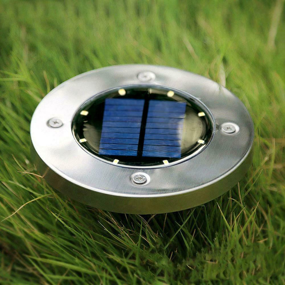 DISK LAMPE – Baštenske solarne disk ubodne lampe 4 komada