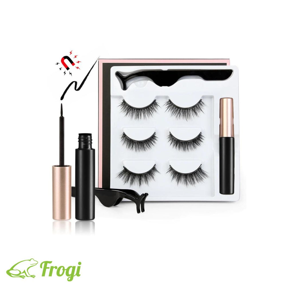 Frogi LUXEYE – Magnetne trepavice + ajlajner -FROGI ONLINE PRODAJA