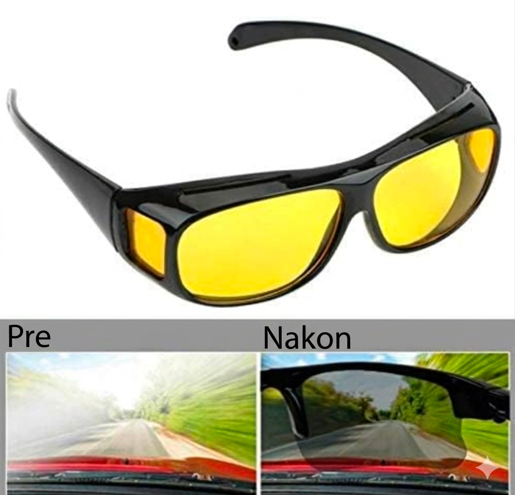 VISION HD NAOČARE – za noćnu vožnju + gratis naočare za dnevnu vožnju