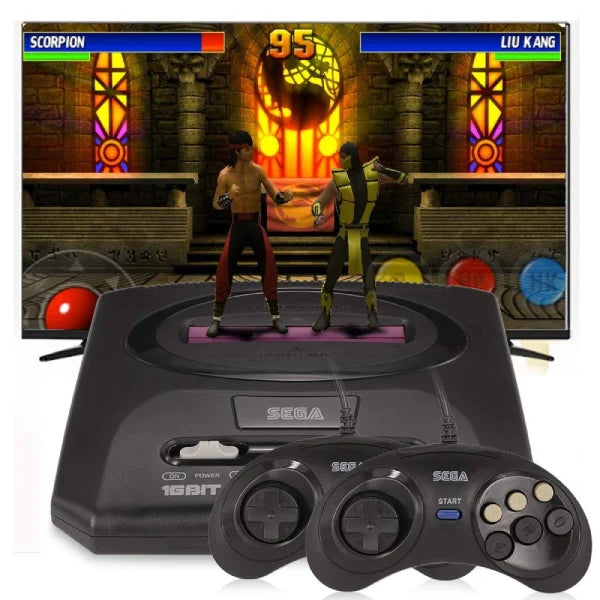 Sega Mega Drive II 368 igrica