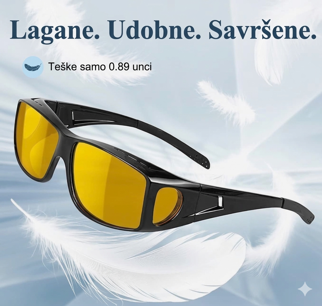 VISION HD NAOČARE – za noćnu vožnju + gratis naočare za dnevnu vožnju