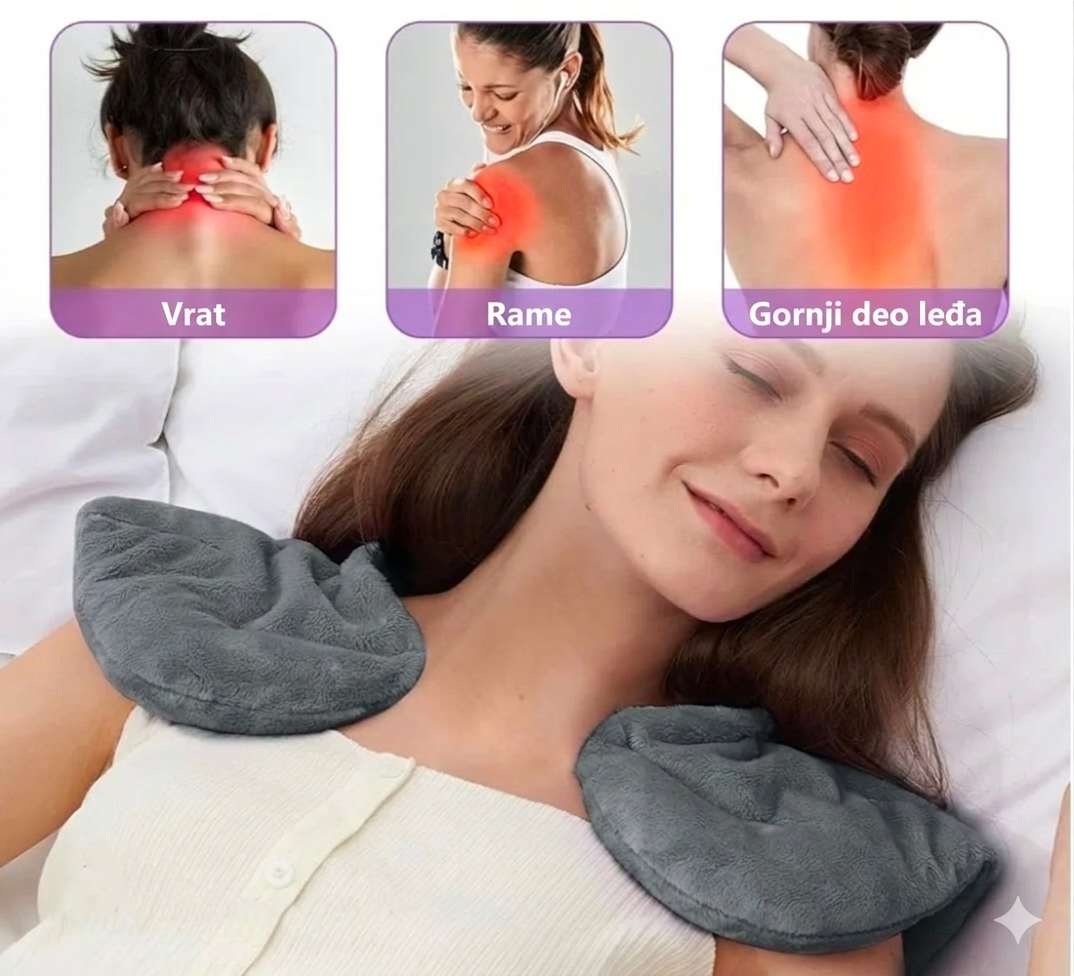 Copper Fit Rapid Relief: Otežana Terapeutska Obloga za Vrat i Ramena