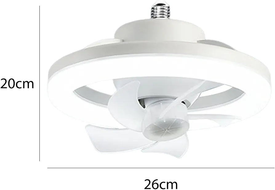 RIXME 3-U-1 LED LUSTER VENTILATOR SA AROMATERAPIJOM (60W)
