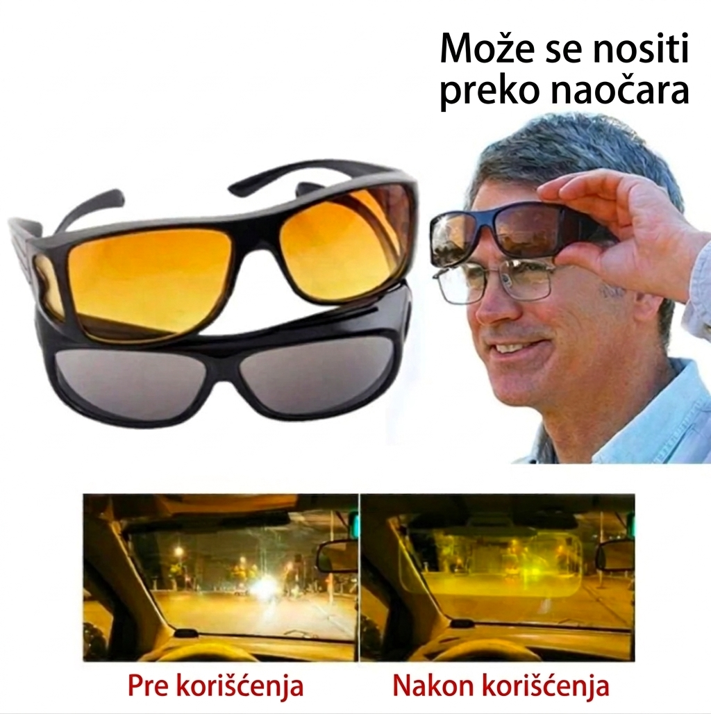 VISION HD NAOČARE – Naočare za noćnu vožnju