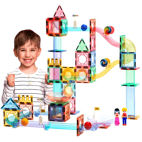 Magnetni Blokovi za Decu (45 delova) - Igračka za Kreativnost i Razvoj