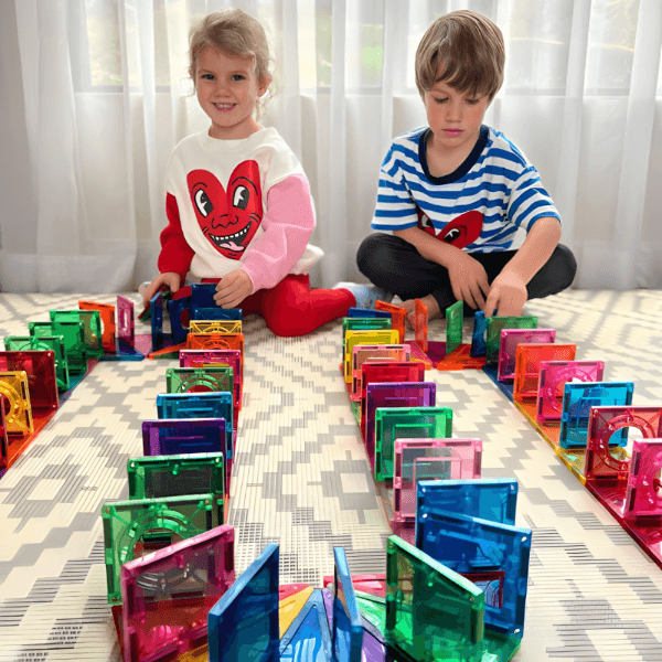 Magnetni Blokovi za Decu (45 delova) - Igračka za Kreativnost i Razvoj