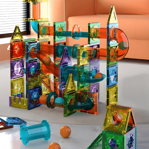 Magnetni Blokovi za Decu (45 delova) - Igračka za Kreativnost i Razvoj