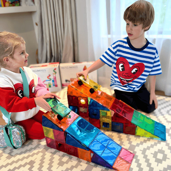 Magnetni Blokovi za Decu (45 delova) - Igračka za Kreativnost i Razvoj