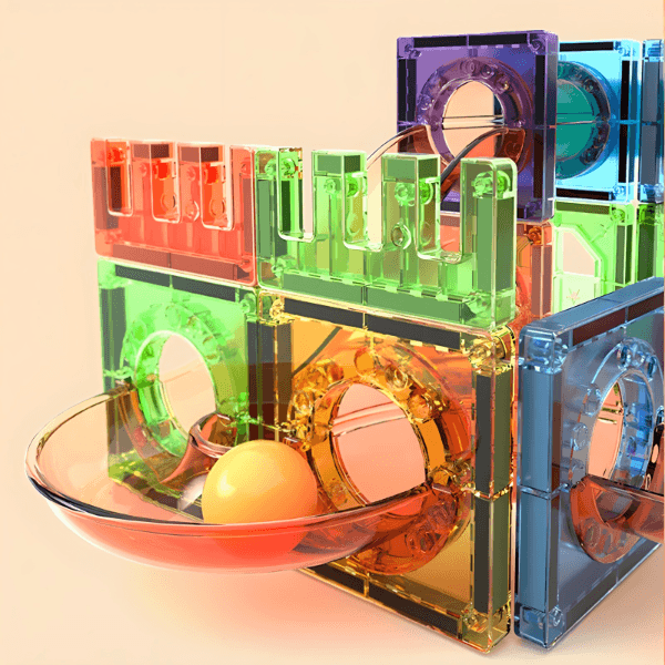 Magnetni Blokovi za Decu (45 delova) - Igračka za Kreativnost i Razvoj