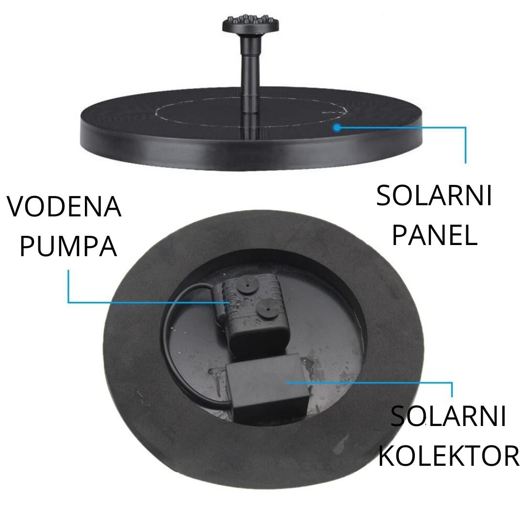 FONTANA SUN – Solarna baštenska fontana