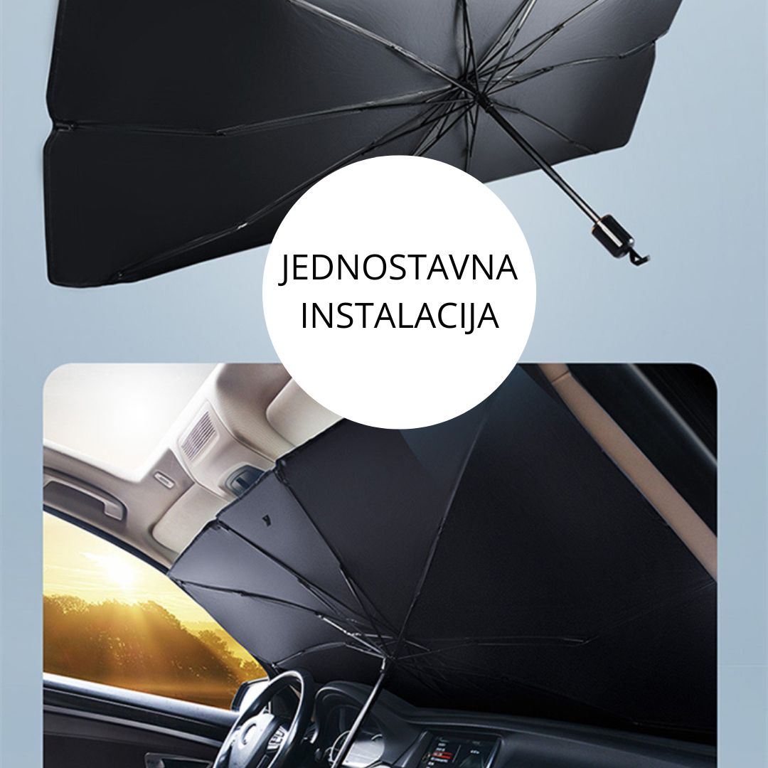 CAR UMBRELLA Auto kišobran za zaštitu od sunca