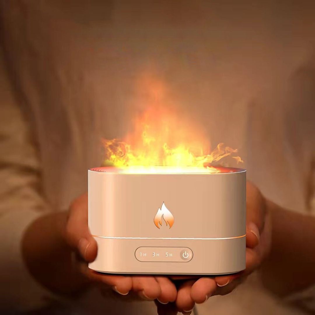 LOVE FLAME DIFUZER – Aroma difuzer sa efektom plamena