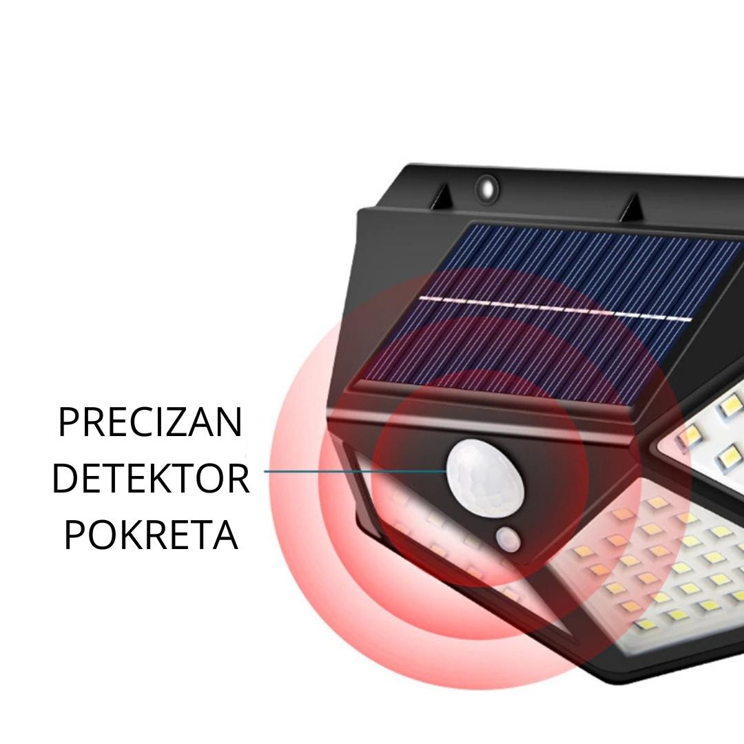 SOLAR 100 – Solarna LED zidna lampa. 2 x komada !!