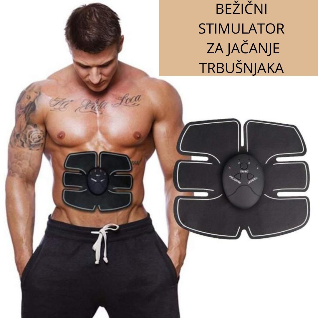 Ems bežični stimulator trbušnih mišića